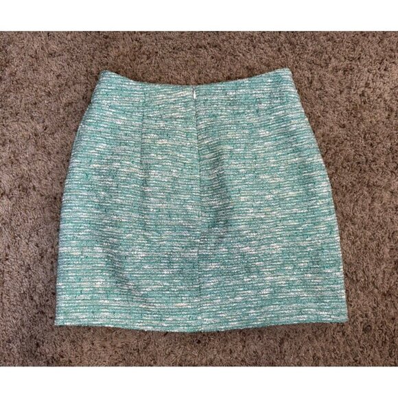 EXPRESS ZARA Sequin Tweed Mini Skirt Bodycon Partywear Stretch Career Sz XS READ - Picture 14 of 14